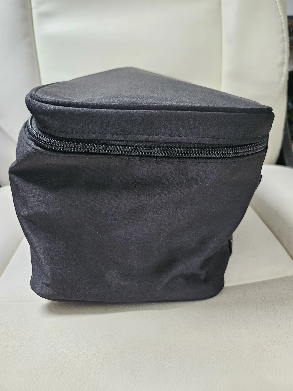 Victoria's Secret Black Cosmetic Bag with Gold VS Logo